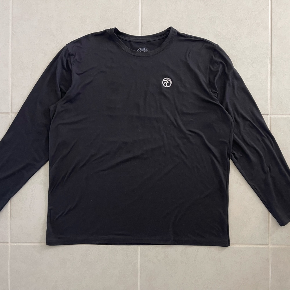 Black Long Sleeve Men's Shirt